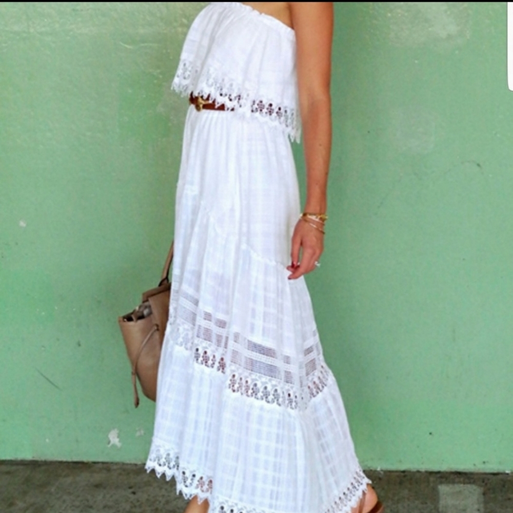 Gypsy 05 strapless maxi dress